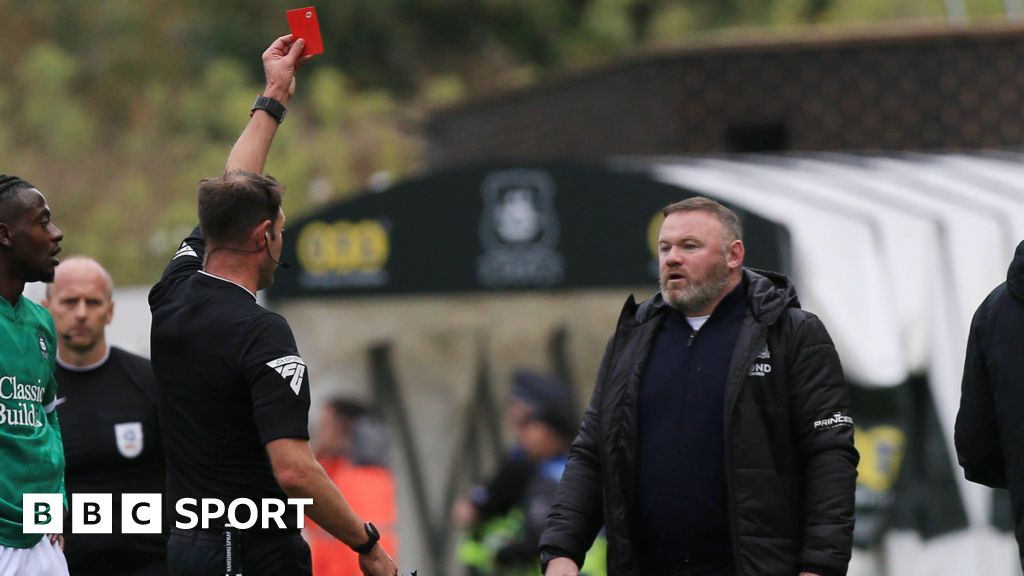 Wayne Rooney: Plymouth Argyle boss charged by FA after red card