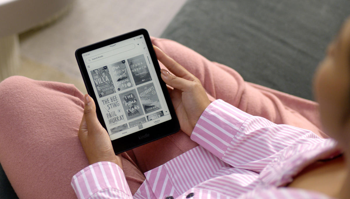 Amazon's new Kindle Paperwhite reader has a larger screen and faster page turns