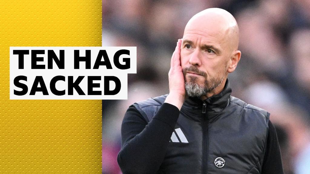 Ten Hag 'put out of misery' by Man Utd – Shearer