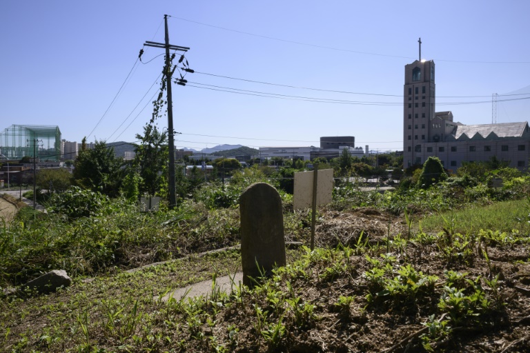 Activists say the site should be preserved for its historical significance (Anthony WALLACE)