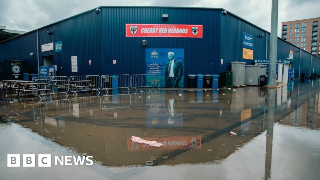 AFC Wimbledon stadium flood 'was a matter of time'