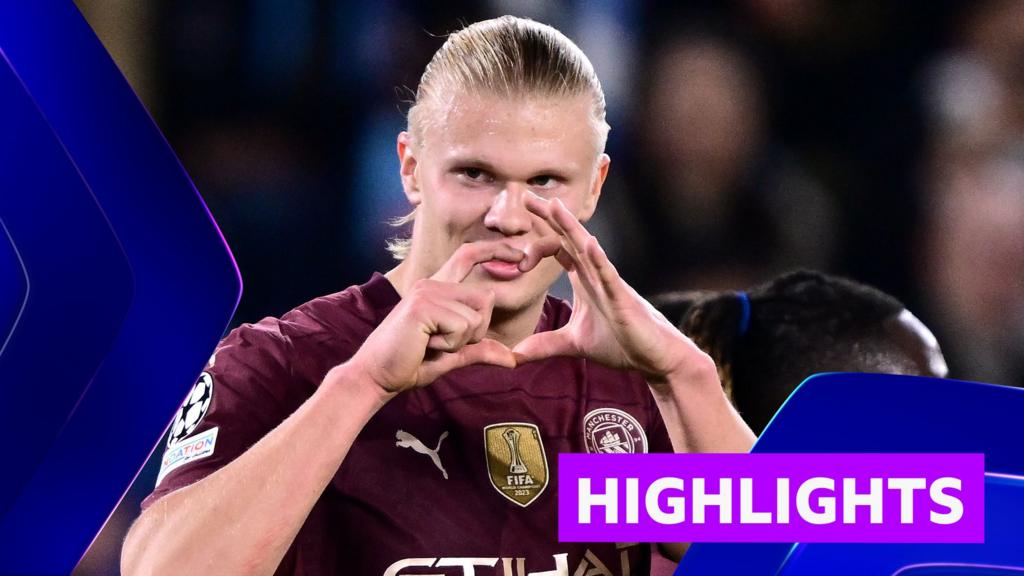 Champions League highlights: Slovan Bratislava 0-4 Manchester City