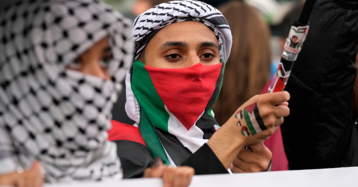 Thousands Join Pro-Palestinian Rallies Around the Globe