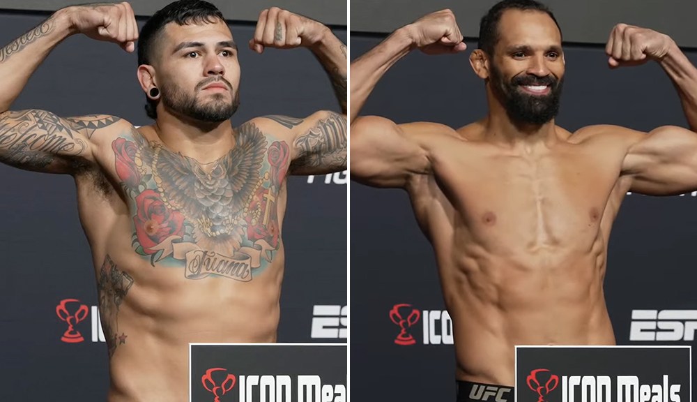 Hernandez, Pereira make weight in Las Vegas