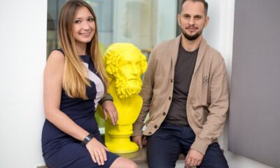 Quoroom founders Ulyana Shtybel and Denys Goncharenko