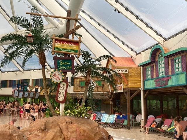 An indoor waterpark two hours from the UK is based on the Caribbean