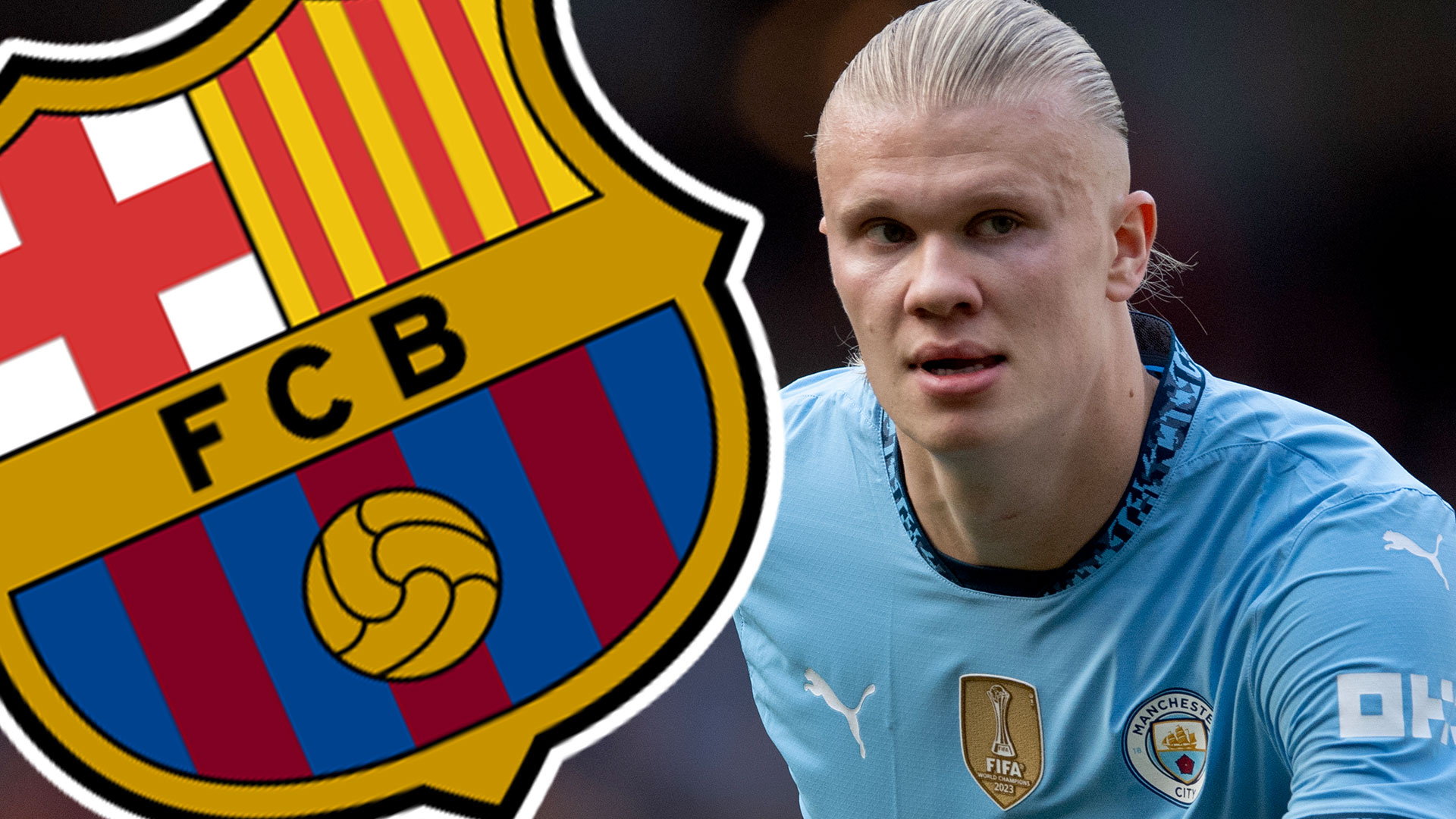 Barcelona 'planning transfer move for Man City ace Haaland' to crown grand re-opening of 105,000-capacity Nou Camp