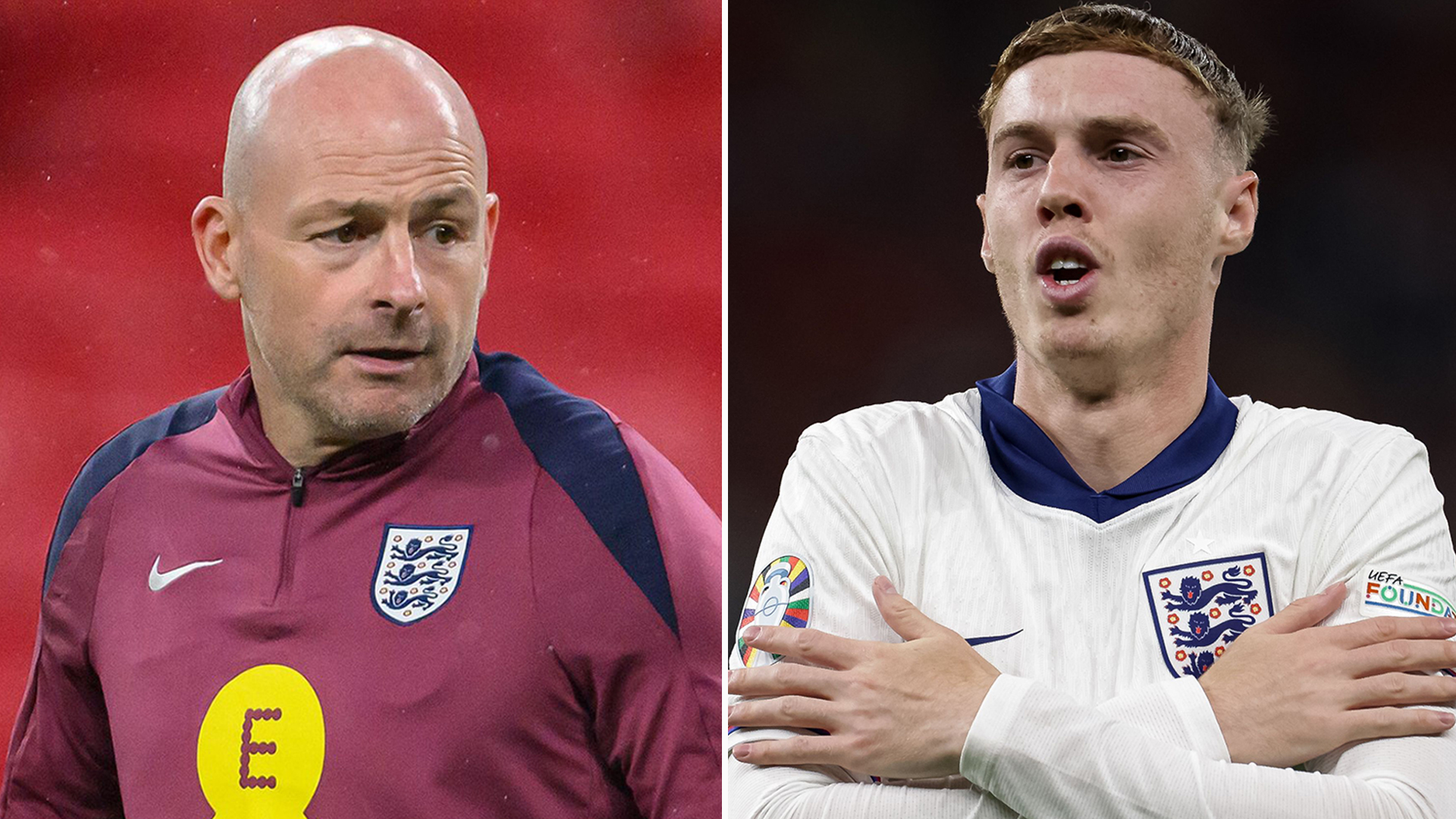 Lee Carsley suggests Cole Palmer could play LEFT-BACK for England as fans blast 'what in the Fifa career mode is this'