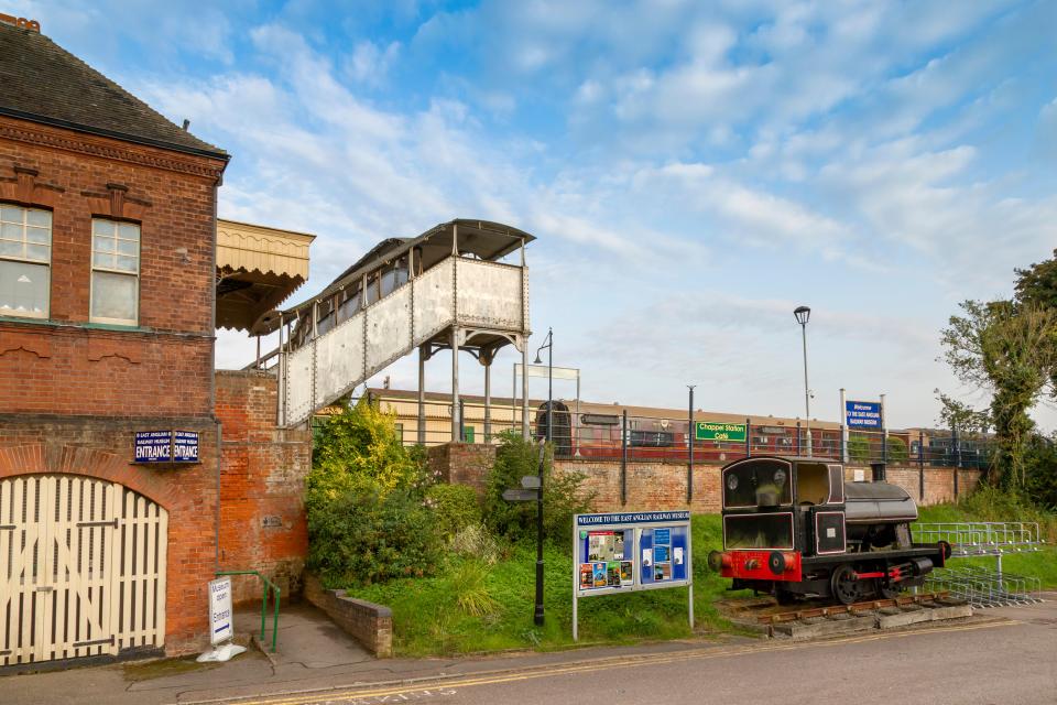 Chappel & Wakes Colne railway station is just over an hour from London