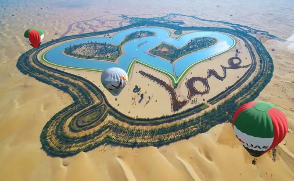 Dubai has revealed plans for a new oasis holiday destination