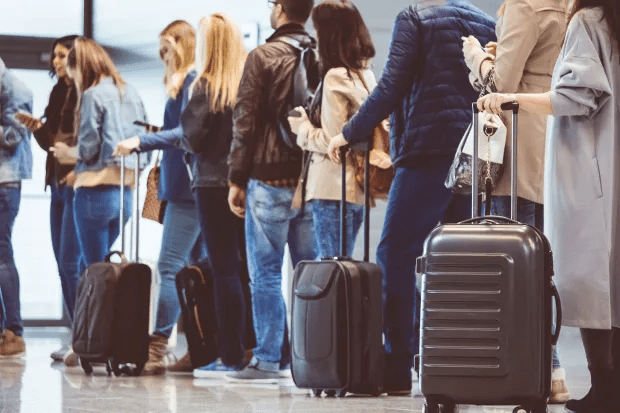 People who start queuing up at the boarding gate way too early have been given a nasty nickname