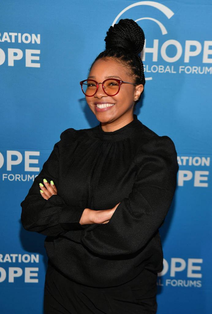 ATLANTA, GEORGIA - MAY 20: Sheena Allen, Founder and CEO, Capway attends HOPE Global Forums Cryptocurrency and Digital Assets Summit at Atlanta Marriott Marquis on May 20, 2022 in Atlanta, Georgia. (Photo by Paras Griffin/Getty Images for Operation Hope)