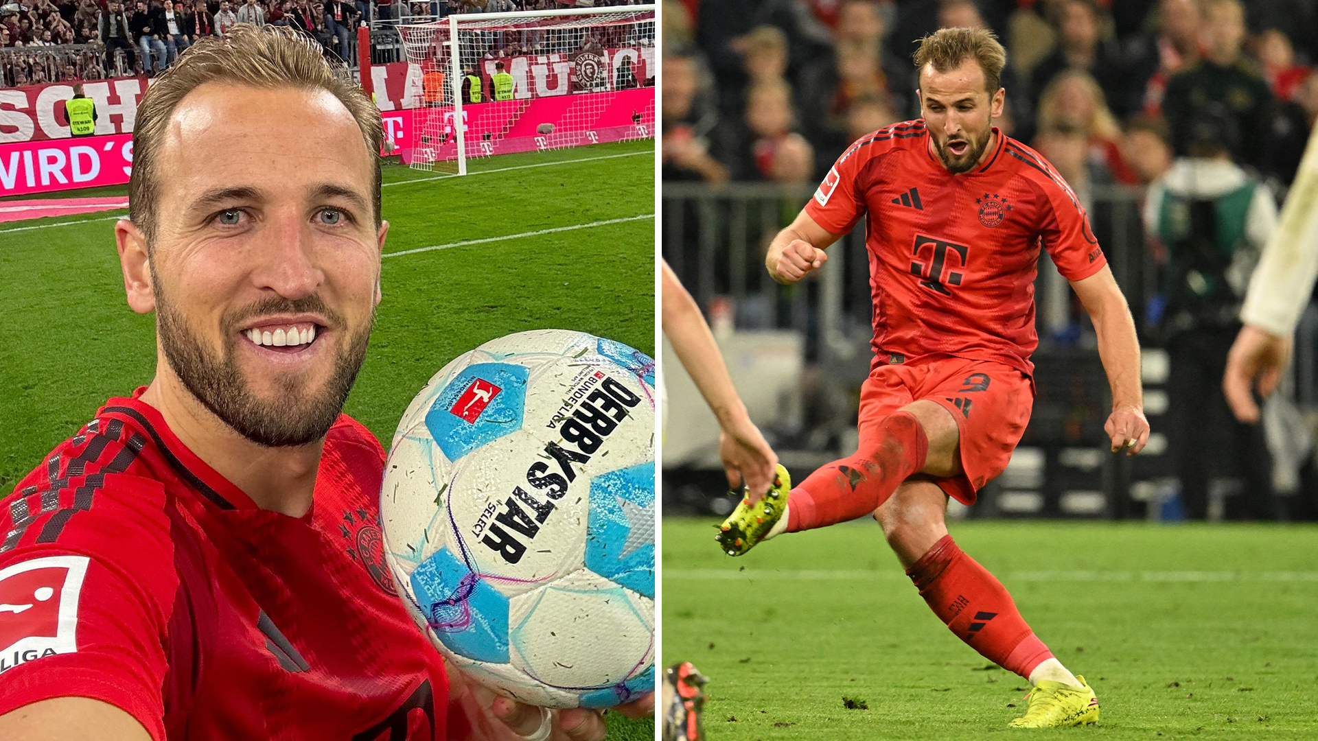 Harry Kane scores incredibly rare German hat-trick in Bayern Munich's 4-0 win over Stuttgart