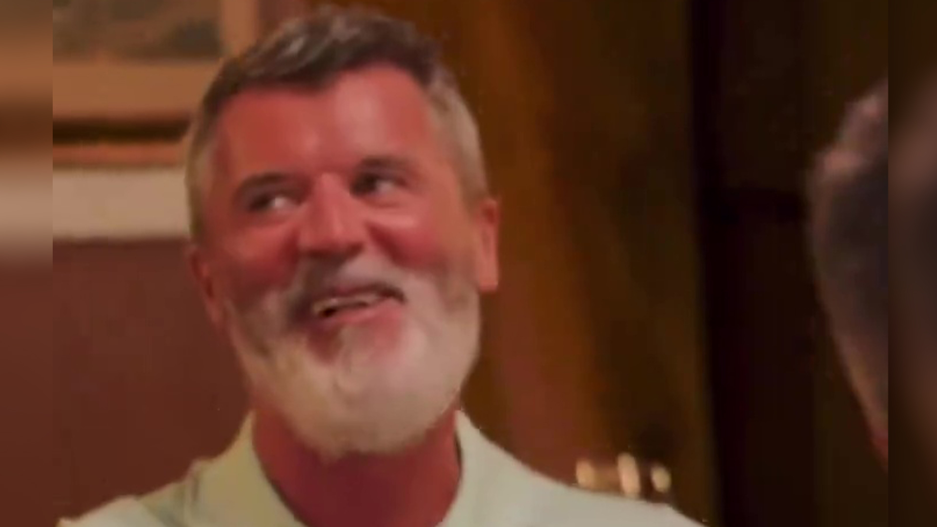 Roy Keane left 'blushing' in incredible reaction to Italy legend walking in wearing his shirt