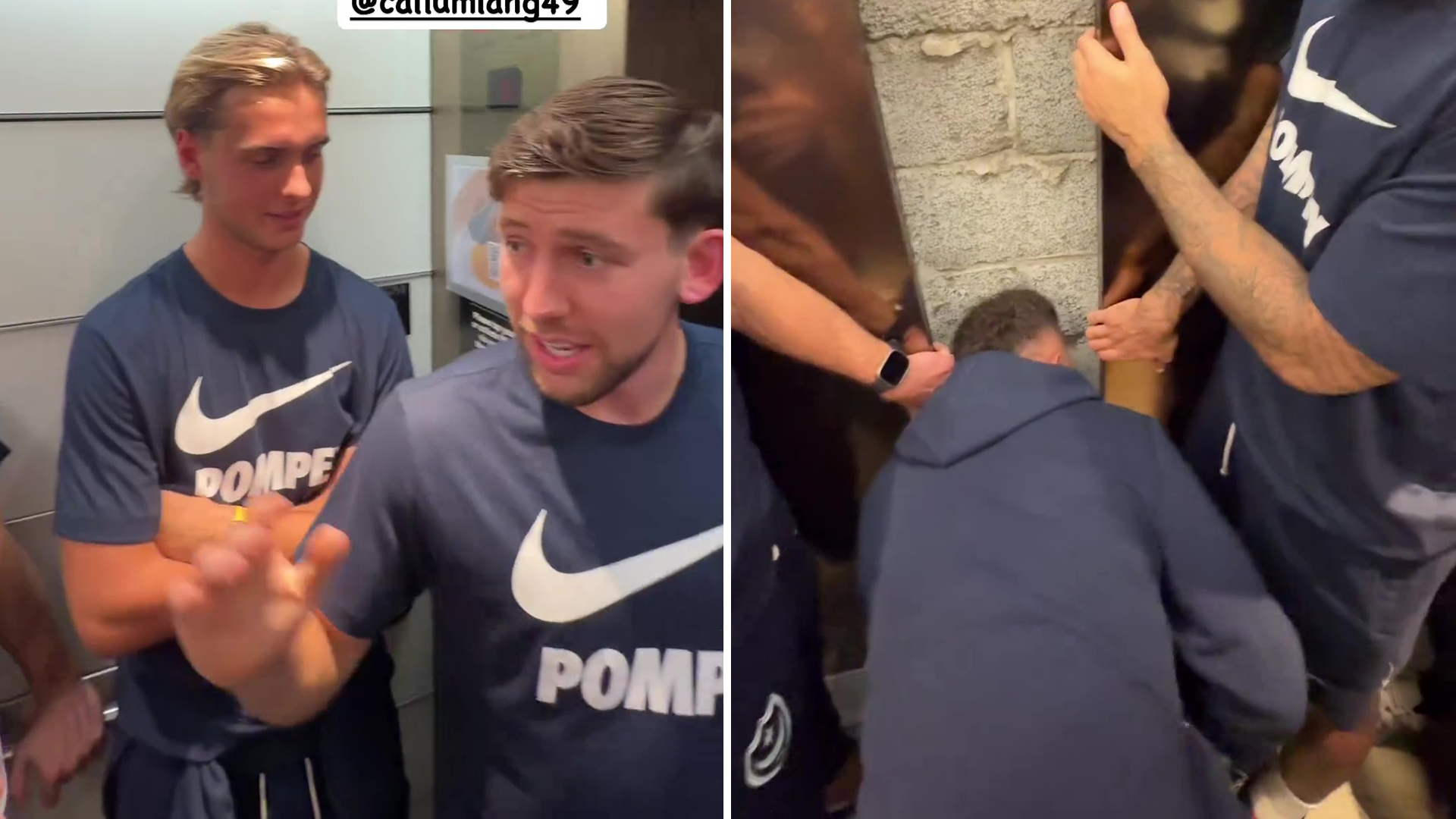 Portsmouth stars get trapped in lift and ration water between TEN players after win over QPR