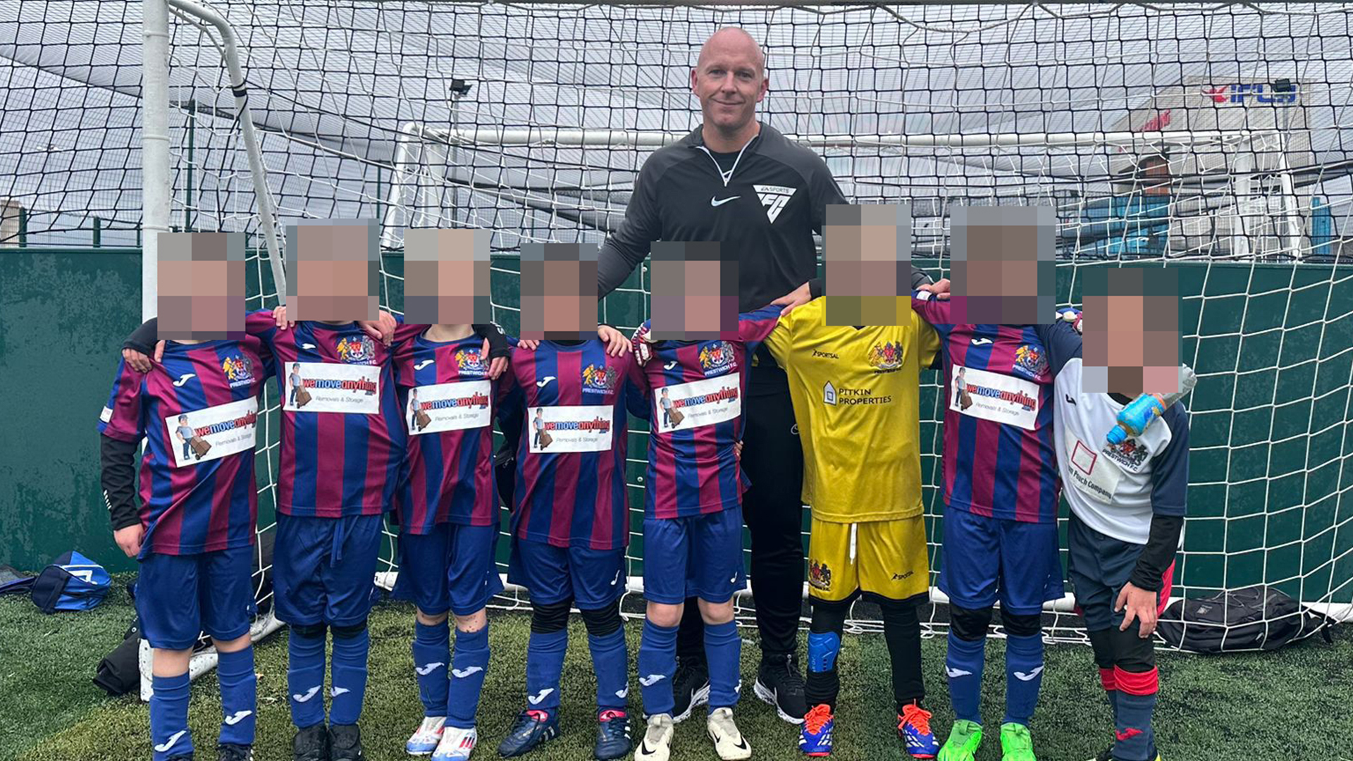 Heartwarming moment Premier League referee surprises kids by taking charge of U7s game and even uses official coin