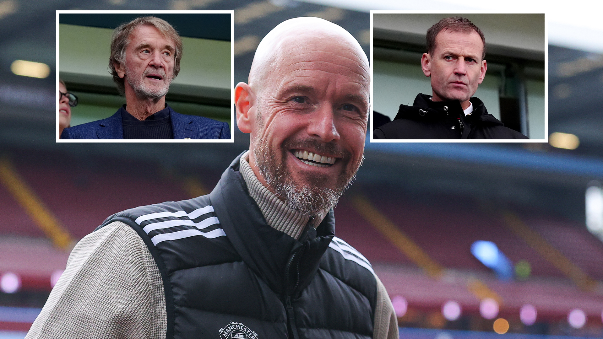 Under-fire Man Utd boss Erik ten Hag believes he's SAFE from sack and jets off on holiday amid Ratcliffe's crunch talks