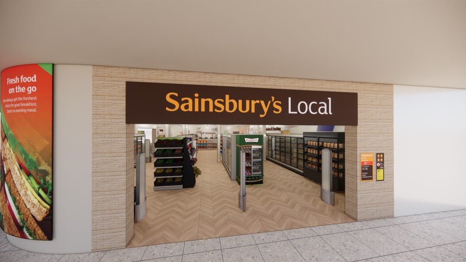 Sainsbury's will open its first-ever airport store at Edinburgh Airport in the coming months