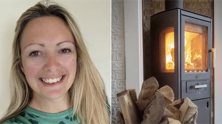 I got a log burner for £800 – I now rarely have to use my heating