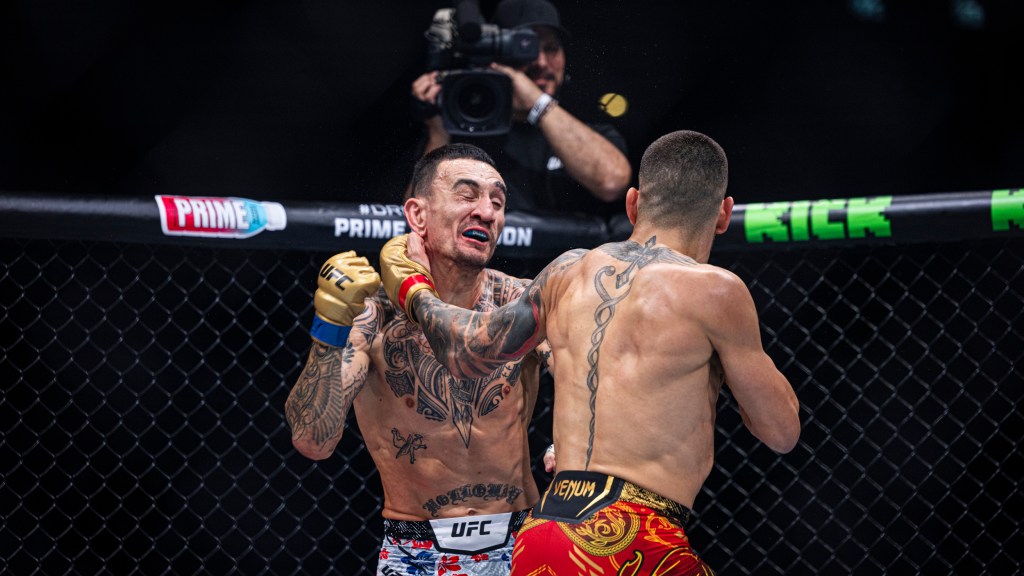 Ilia Topuria def. Max Holloway at UFC 308: Best photos from Abu Dhabi