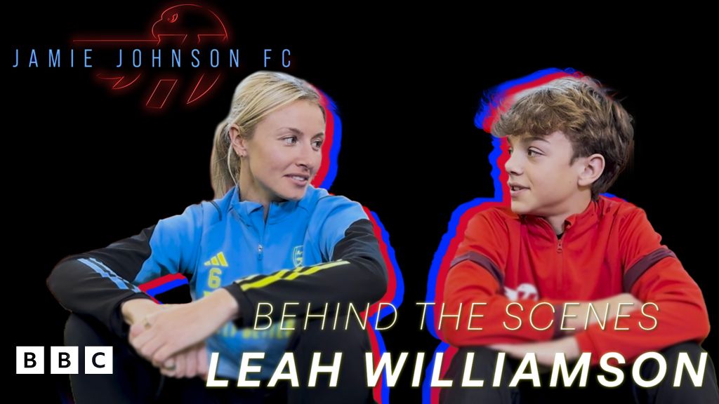 Watch: Leah Williamson on Jamie Johnson FC