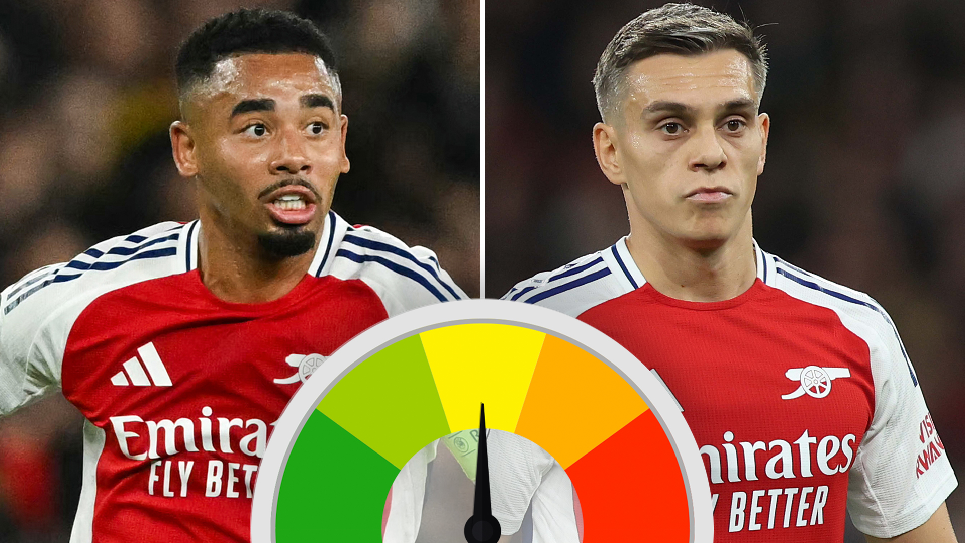 Arsenal player ratings: Gabriel Jesus gives Arteta a selection headache as Trossard fluffs disastrous penalty