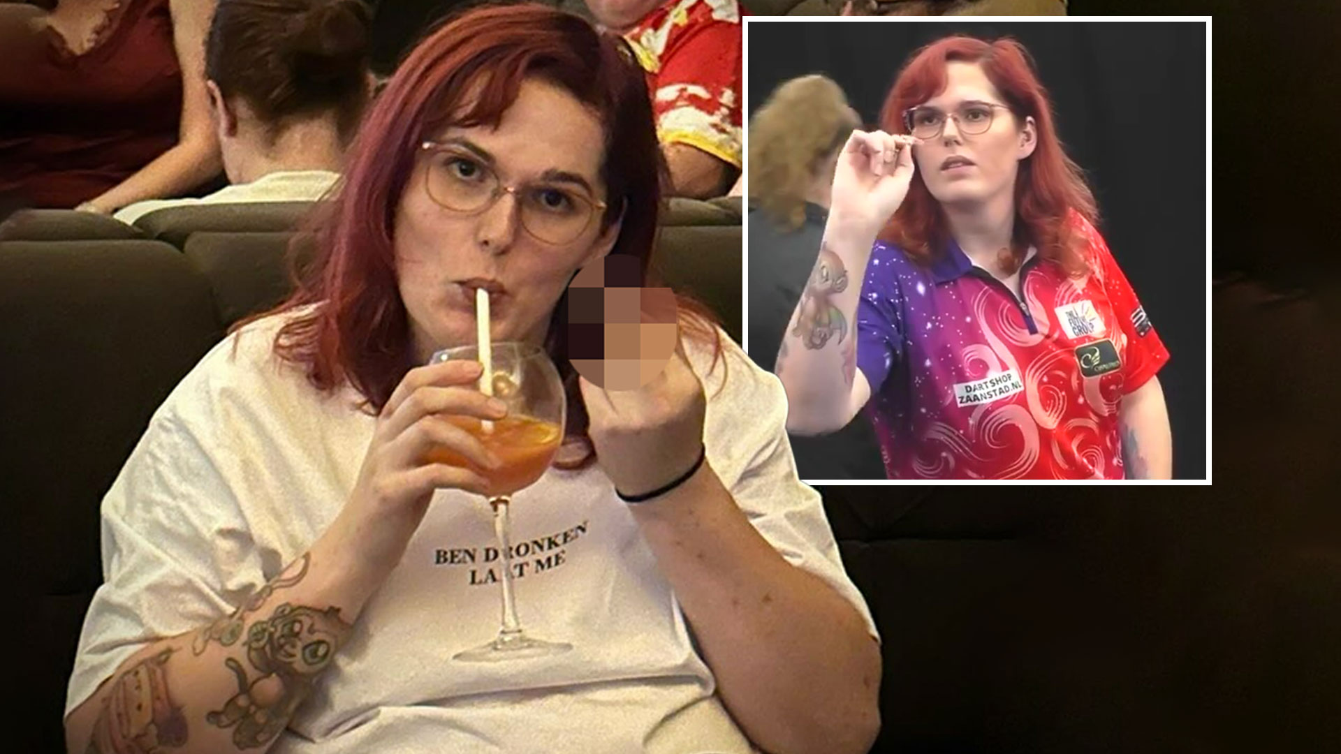 Transgender darts star Noa-Lynn van Leuven says women's tour has 'toxic bitches who see me as a threat'