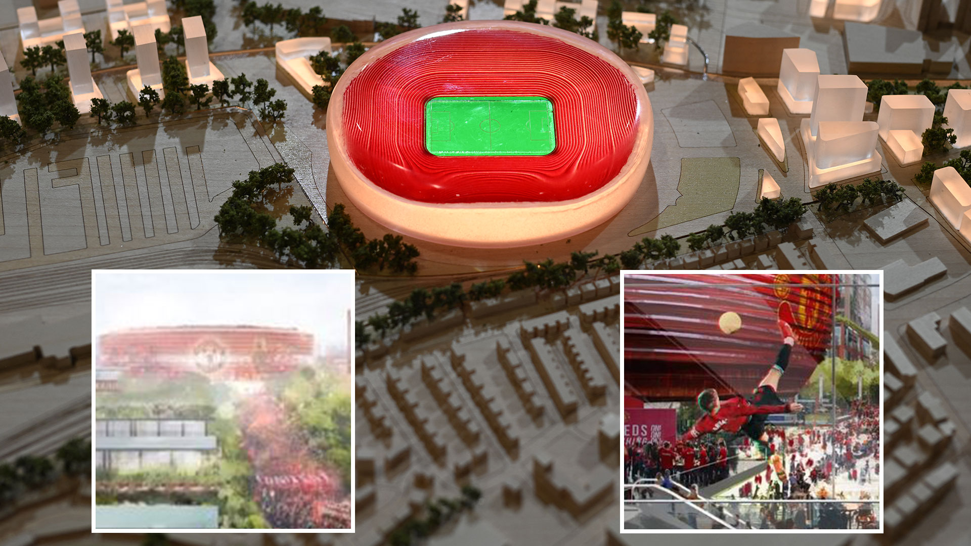 Man Utd set to submit plans for stunning 100,000-seater new stadium this year with ground on course to open by 2028