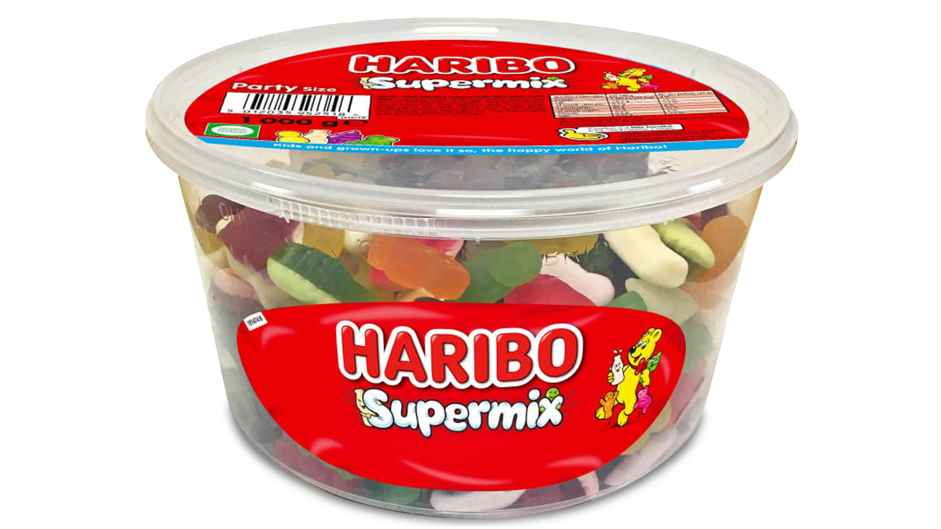 B&M shoppers clear shelves of huge 1kg Haribo tubs scanning for just £1 ideal for Halloween