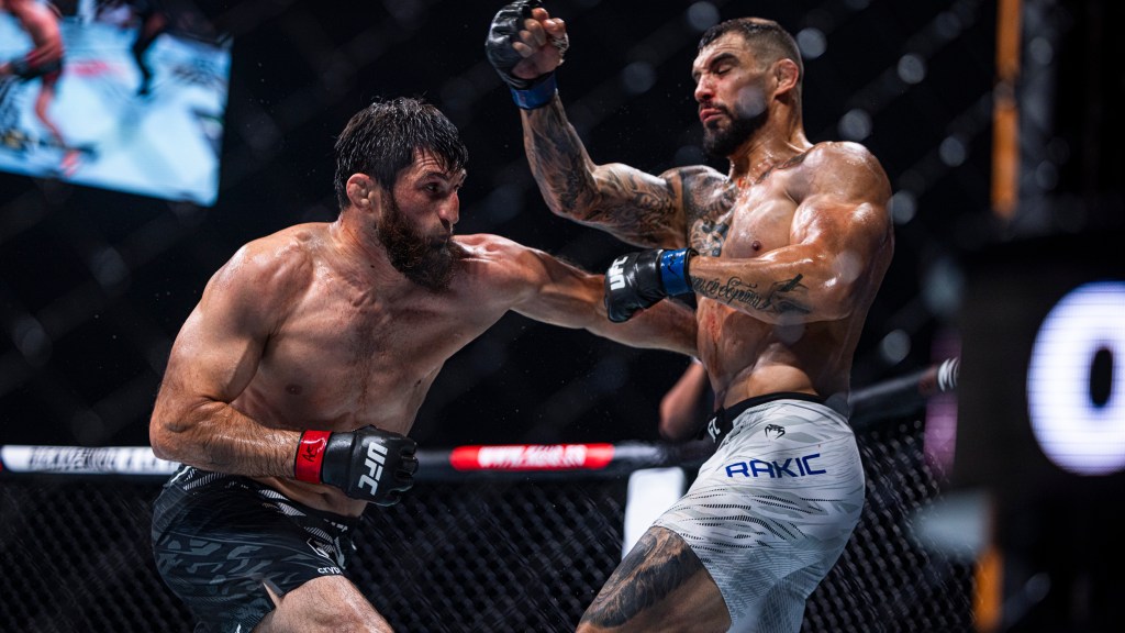 Magomed Ankalaev def. Aleksandar Rakic at UFC 308: Best photos from Abu Dhabi