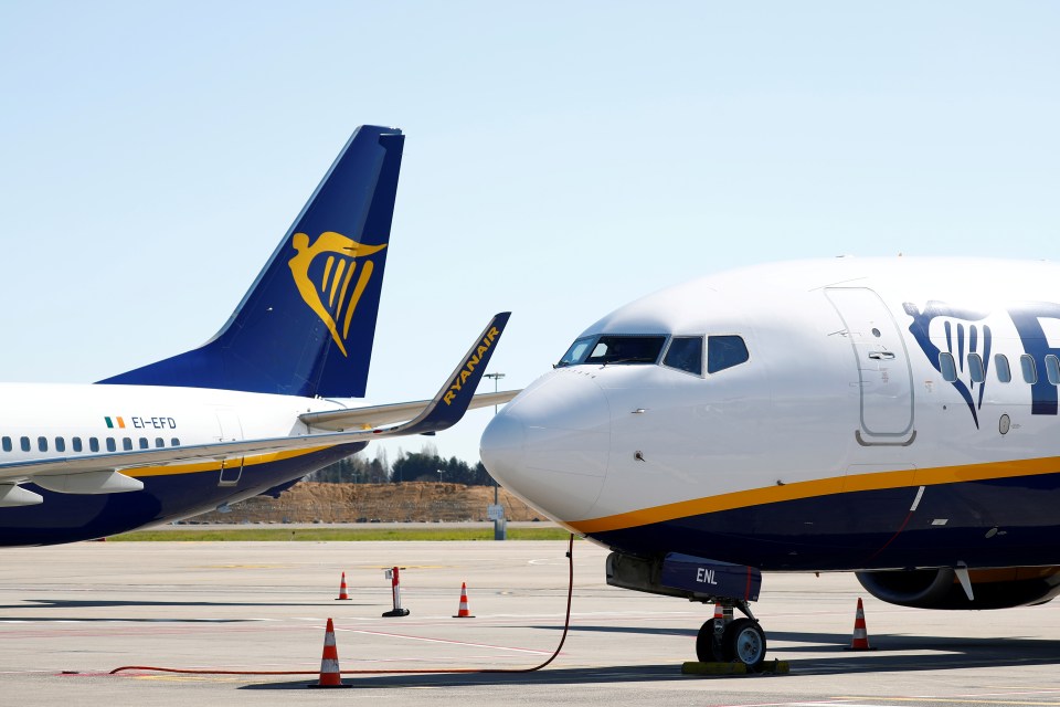 A number of Ryanair flights have been cancelled today