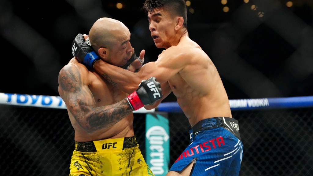 UFC 307 winner Mario Bautista responds to critics of Jose Aldo fight