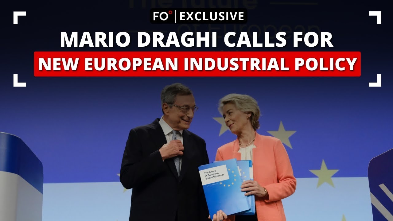 Mario Draghi Calls for a New European Industrial Policy