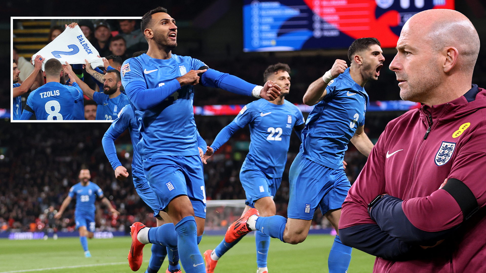 England 1 Greece 2: Lee Carsley's bold tactic badly backfires as howler gifts visitors first ever win over Three Lions