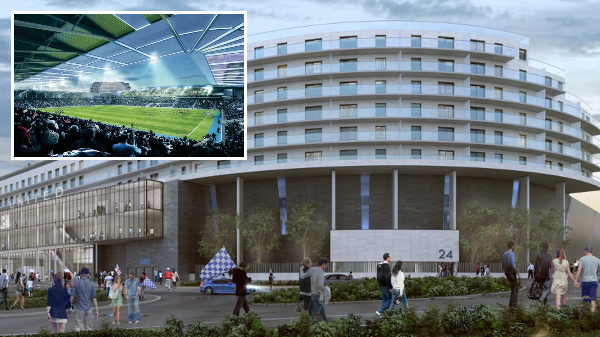 Inside National League club's abandoned 'hotel-stadium' with 17,000-seater project sold off for housing