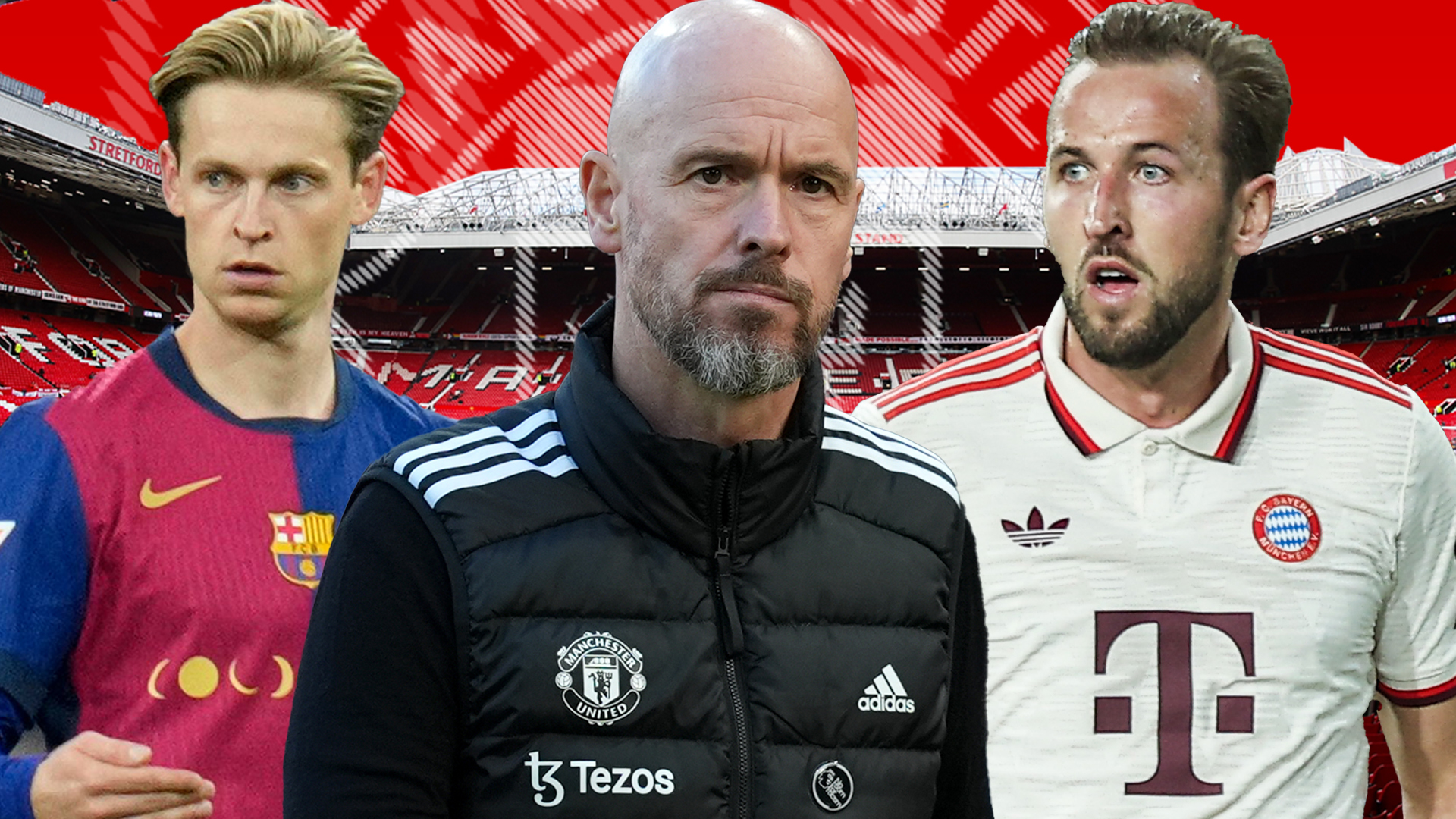 Erik ten Hag urged Man Utd to sign FOUR stars including Liverpool ace, Real and Barcelona stars.. as well as Harry Kane