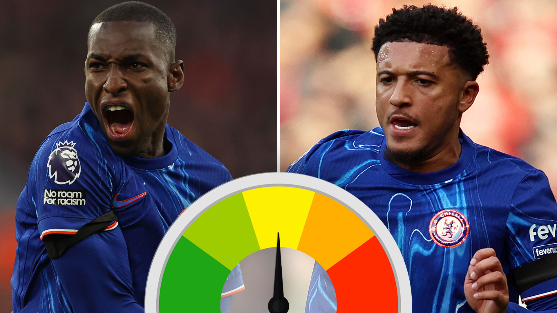 Chelsea player ratings: Nicolas Jackson shows he has something about him vs Liverpool but Jadon Sancho lacks any spark