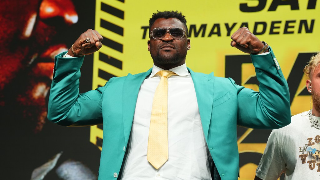 Francis Ngannou responds to Dana White calling boxing paydays ‘a myth’