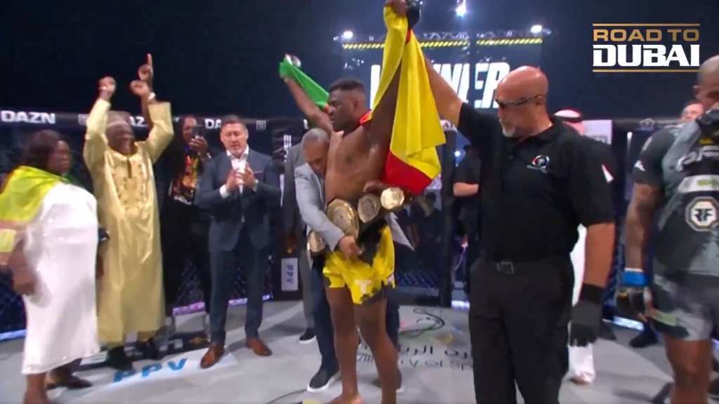 Francis Ngannou wins at PFL; social media has plenty to say