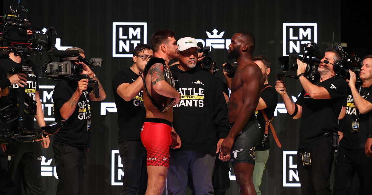 PFL Battle of the Giants live blog: Johnny Eblen vs. Fabian Edwards 2