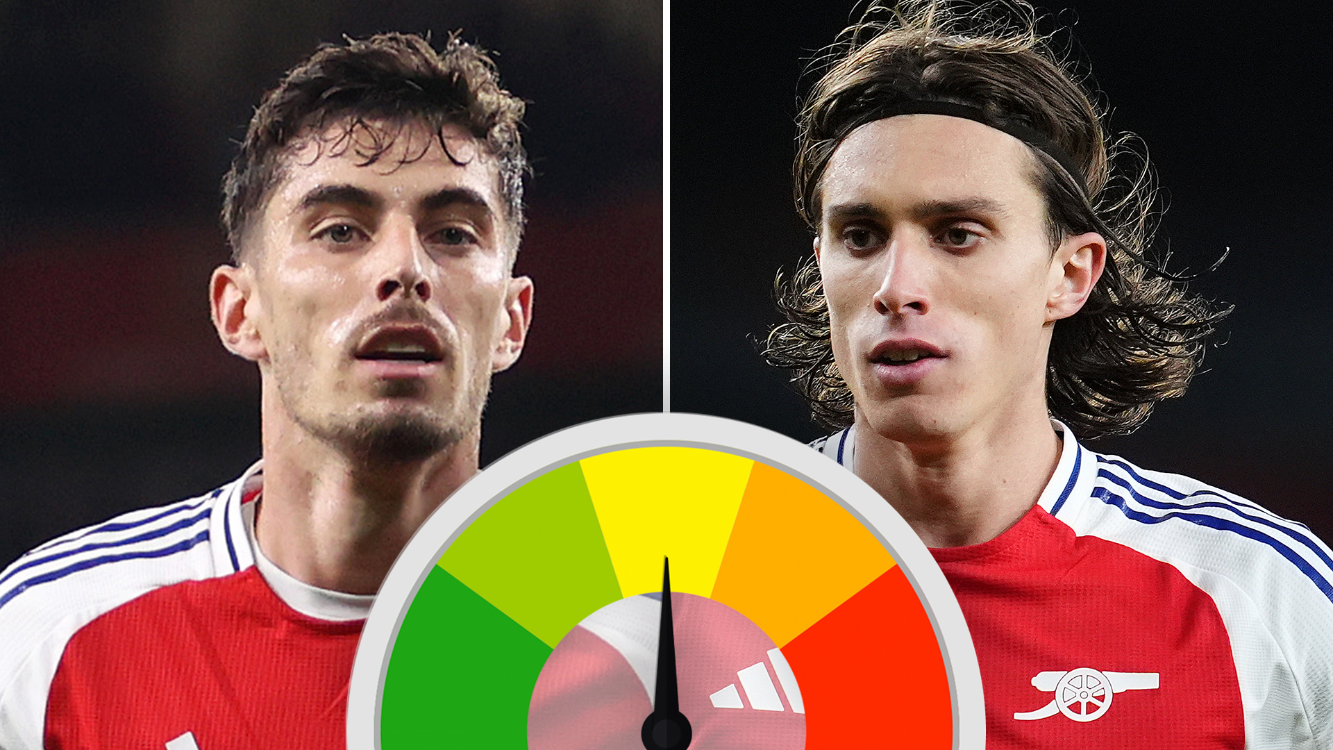 Arsenal player ratings: Brave Havertz ends debate over his position against PSG but Calafiori needs to iron out errors