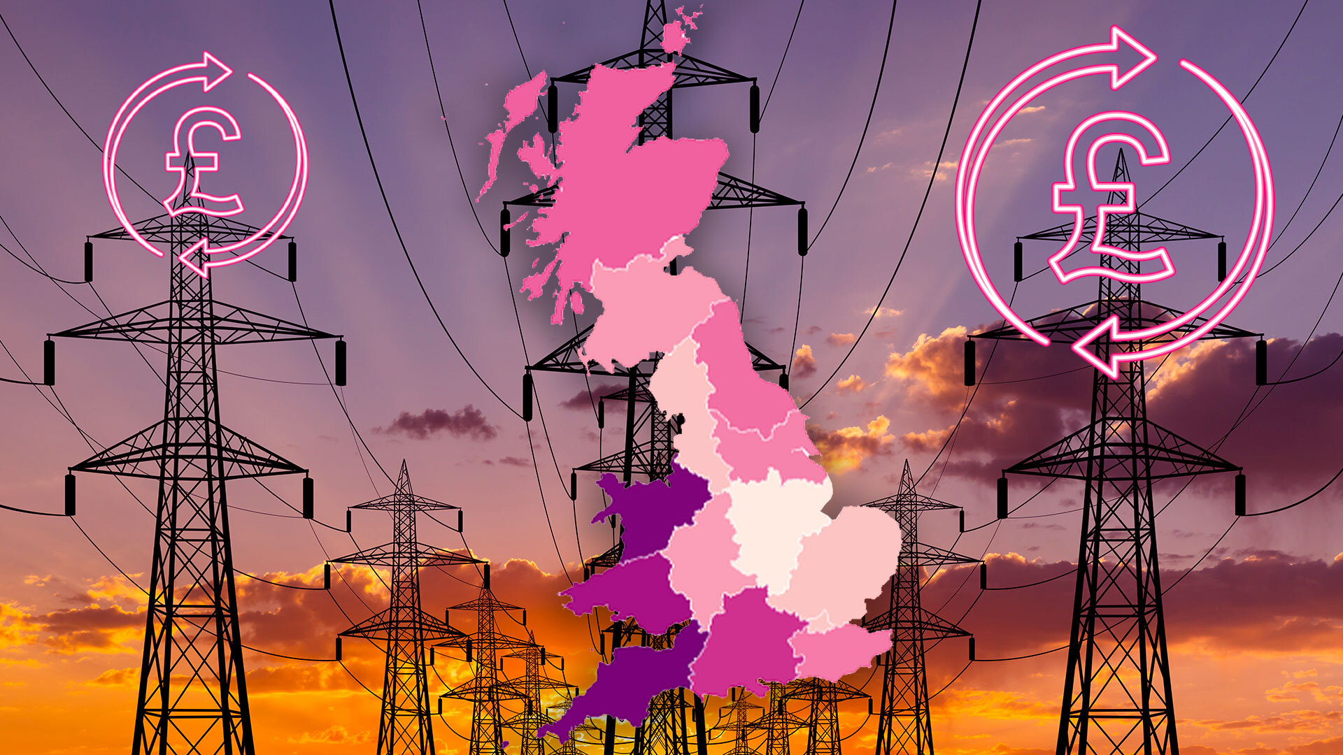 Map reveals how much energy bills will rise in your area from today - and why you could pay MORE than the price cap