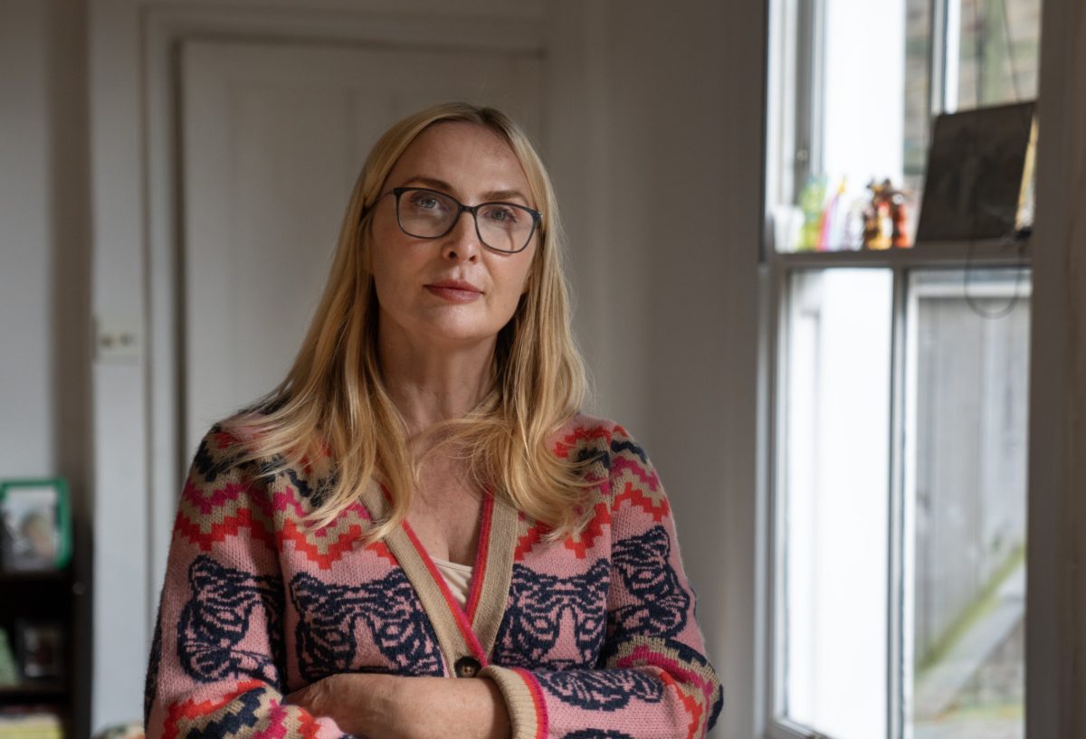 Anniki Sommerville at her home in West London. 9/9/22. Photo Tom Pilston