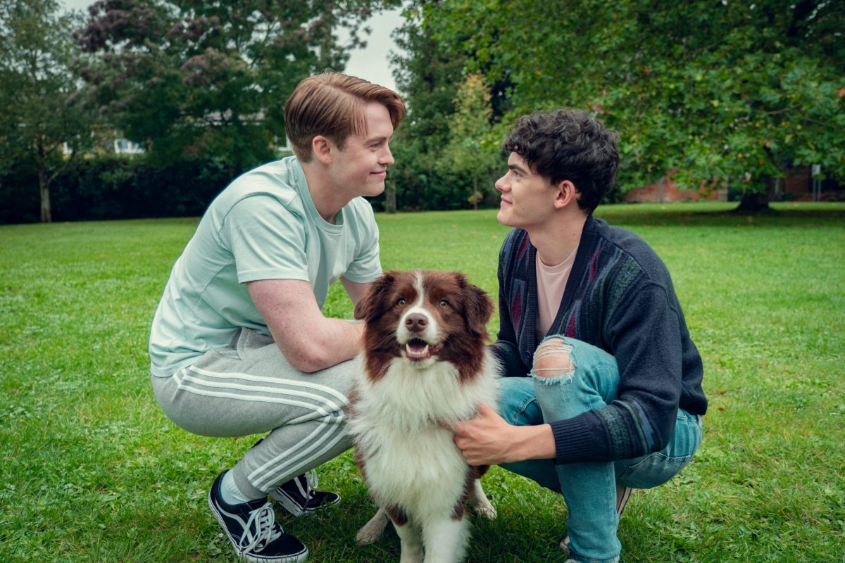 Kit Connor (left and Joe Jocke in 'Heartstopper' season three (Photo: Samuel Dore/Netflix)