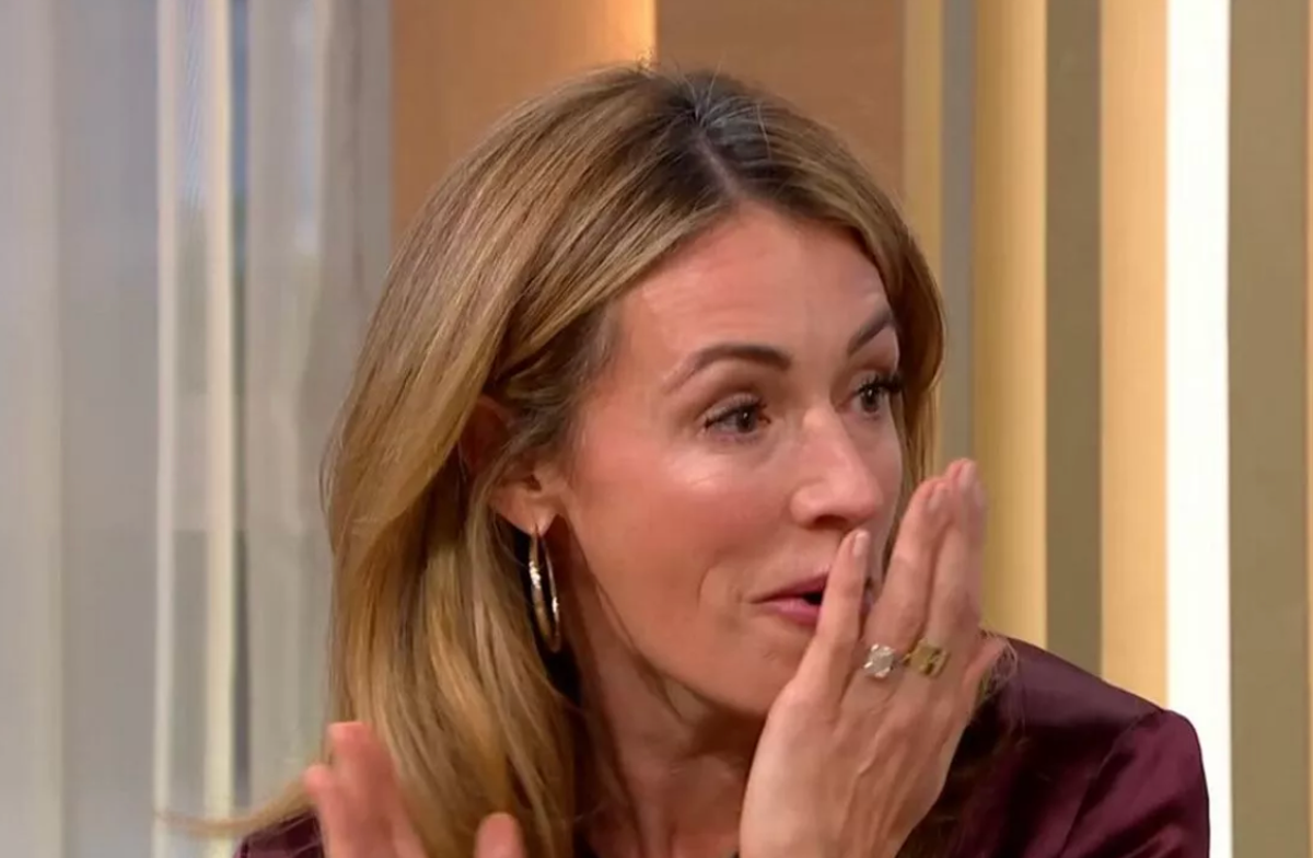 Cat Deeley comforted by Ben Shephard as she breaks down in tears on This Morning