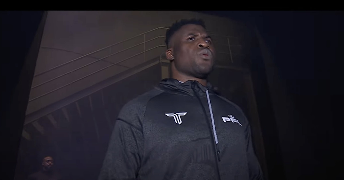 New video shows Francis Ngannou’s raw reaction to devastating knockout over Renan Ferreira