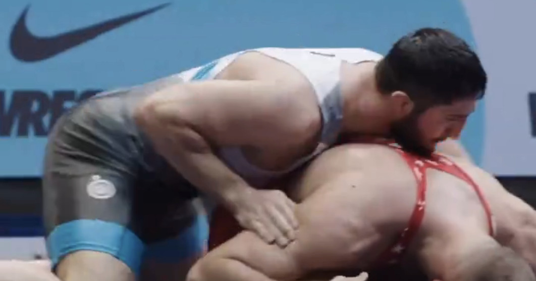 Video: Abdulrashid Sadulaev shuts out David Taylor in battle of Olympic gold medalists