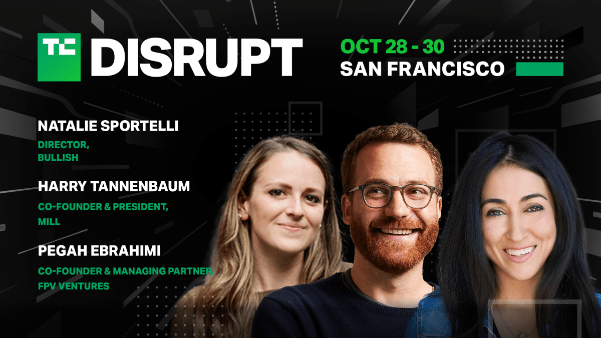 TechCrunch Disrupt 2024 Mill Bullish FPV Ventures