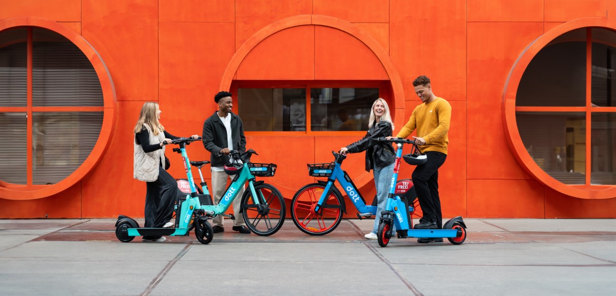 Tier becomes Dott following the merger of the two micromobility companies