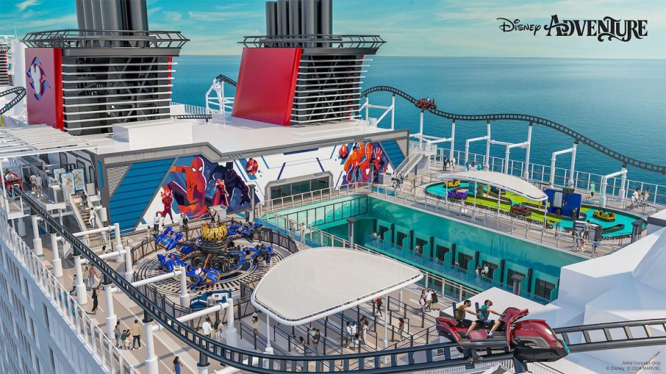 Ironcycle Test Run is being touted by Disney as its first rollercoaster on a cruise ship